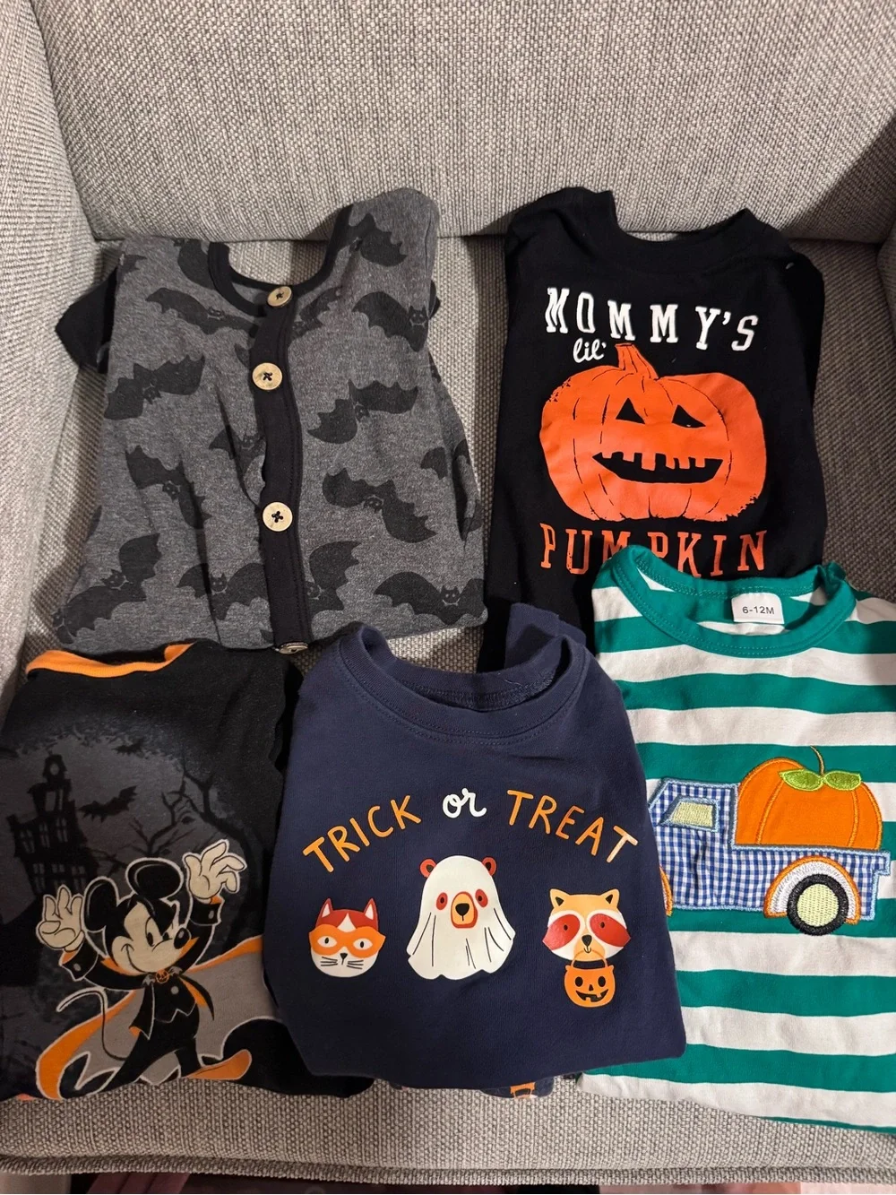 Fall/ Halloween Bundle Baby Boy 6-9 and 12 months